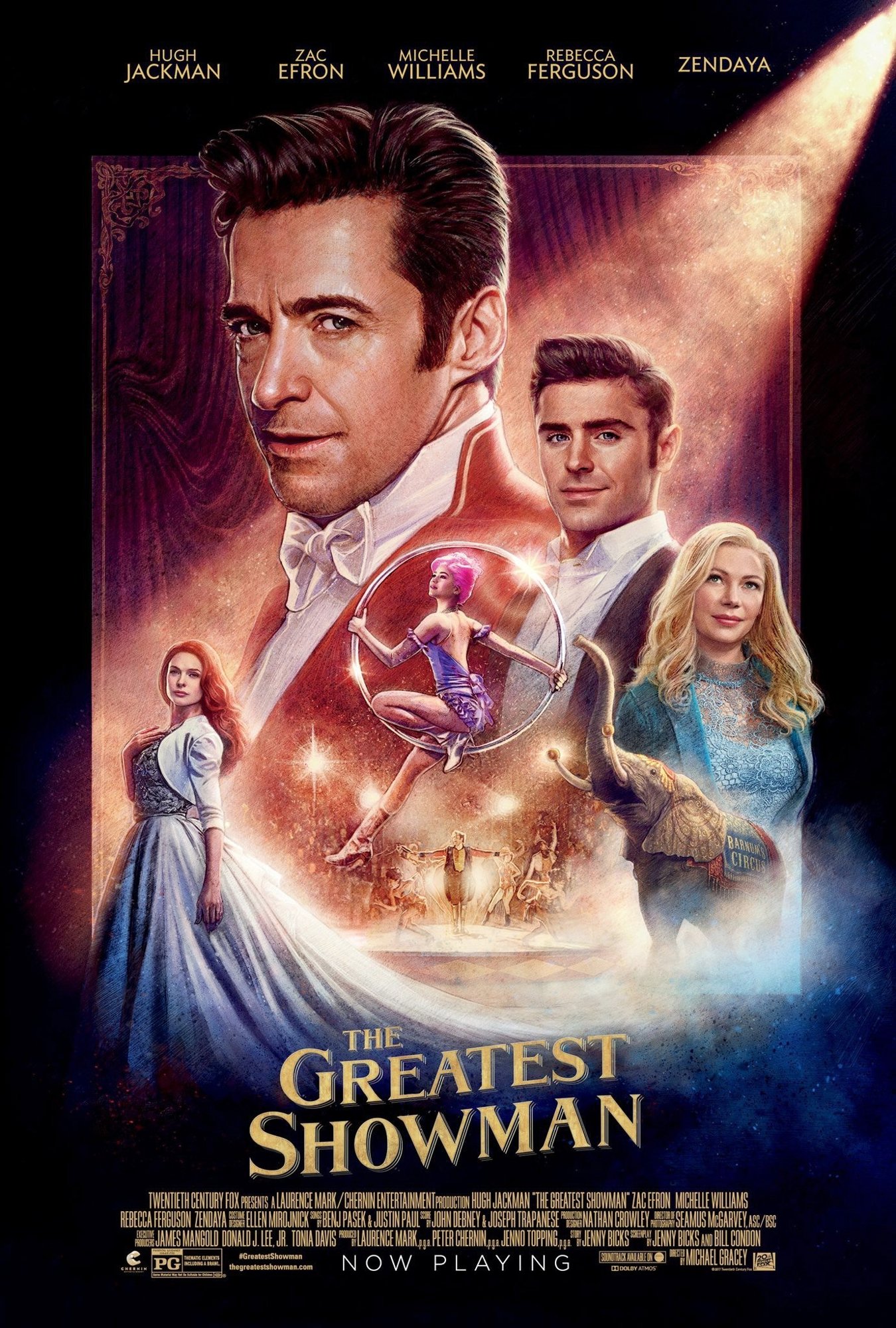 Poster of 20th Century Fox's The Greatest Showman (2017)