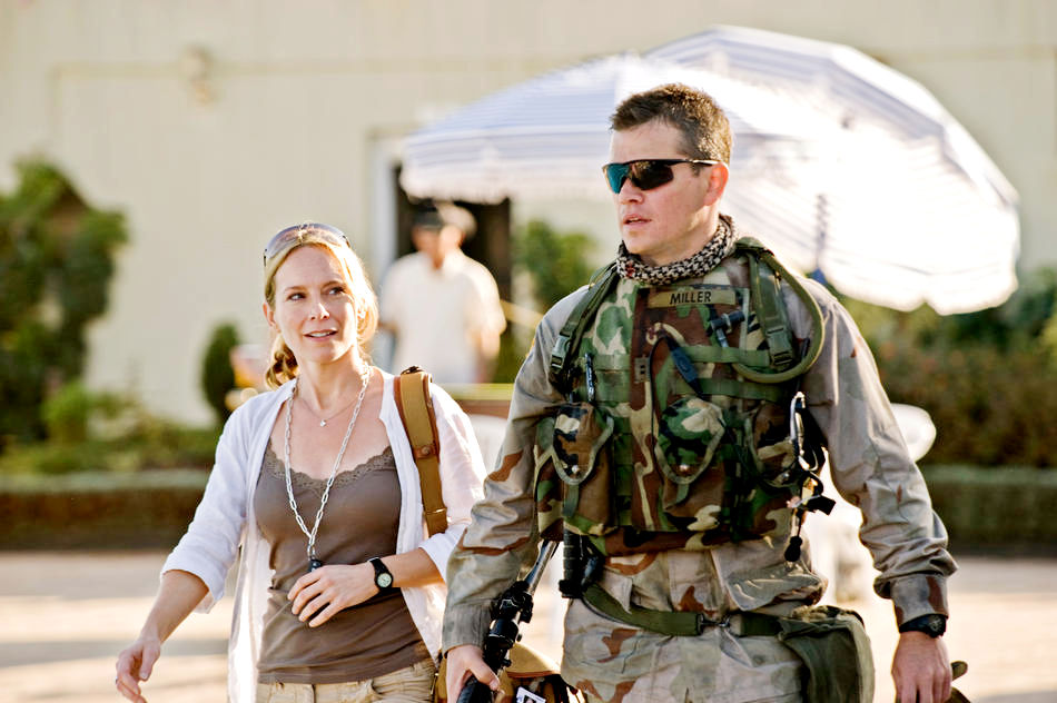 Amy Ryan stars as Lawrie Dayne and Matt Damon stars as Roy Miller in Universal Pictures' Green Zone (2010)