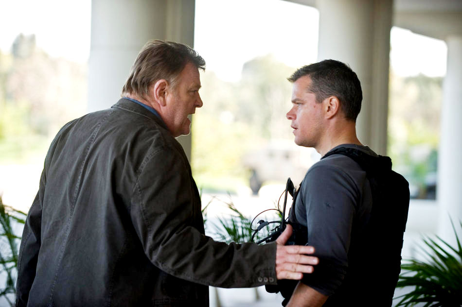 Brendan Gleeson stars as Martin Brown and Matt Damon stars as Roy Miller in Universal Pictures' Green Zone (2010)