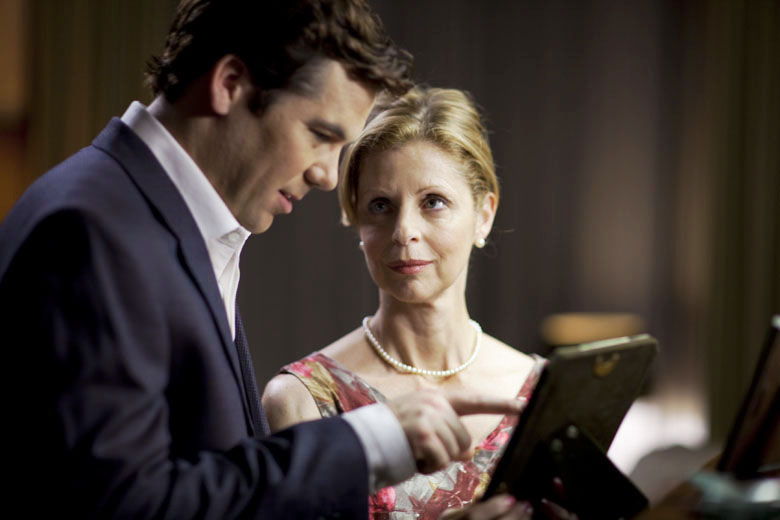 Patrick Brammall stars as Tim and Heather Mitchell stars as Bronwyn in Indomina Releasing's Griff the Invisible (2011)