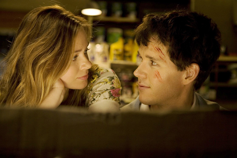 Maeve Dermody stars as Melody and Ryan Kwanten stars as Griff in Indomina Releasing's Griff the Invisible (2011)