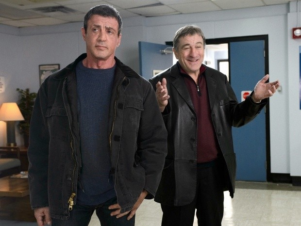 Sylvester Stallone stars as Henry 'Razor' Sharp and Robert De Niro stars as Billy 'The Kid' McDonnen in Warner Bros. Pictures' Grudge Match (2013)