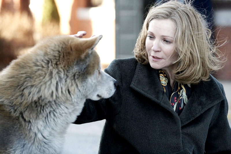 Joan Allen stars as Cate Wilson in Consolidated Pictures Group's Hachiko: A Dog's Story (2009)