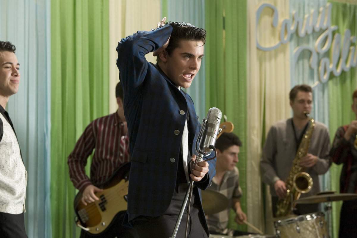 Zac Efron as Link Larkin in New Line Cinema's Hairspray (2007)