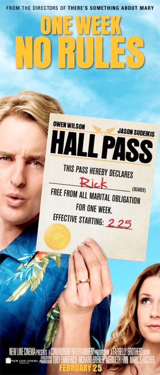 Poster of New Line Cinema's Hall Pass (2011)