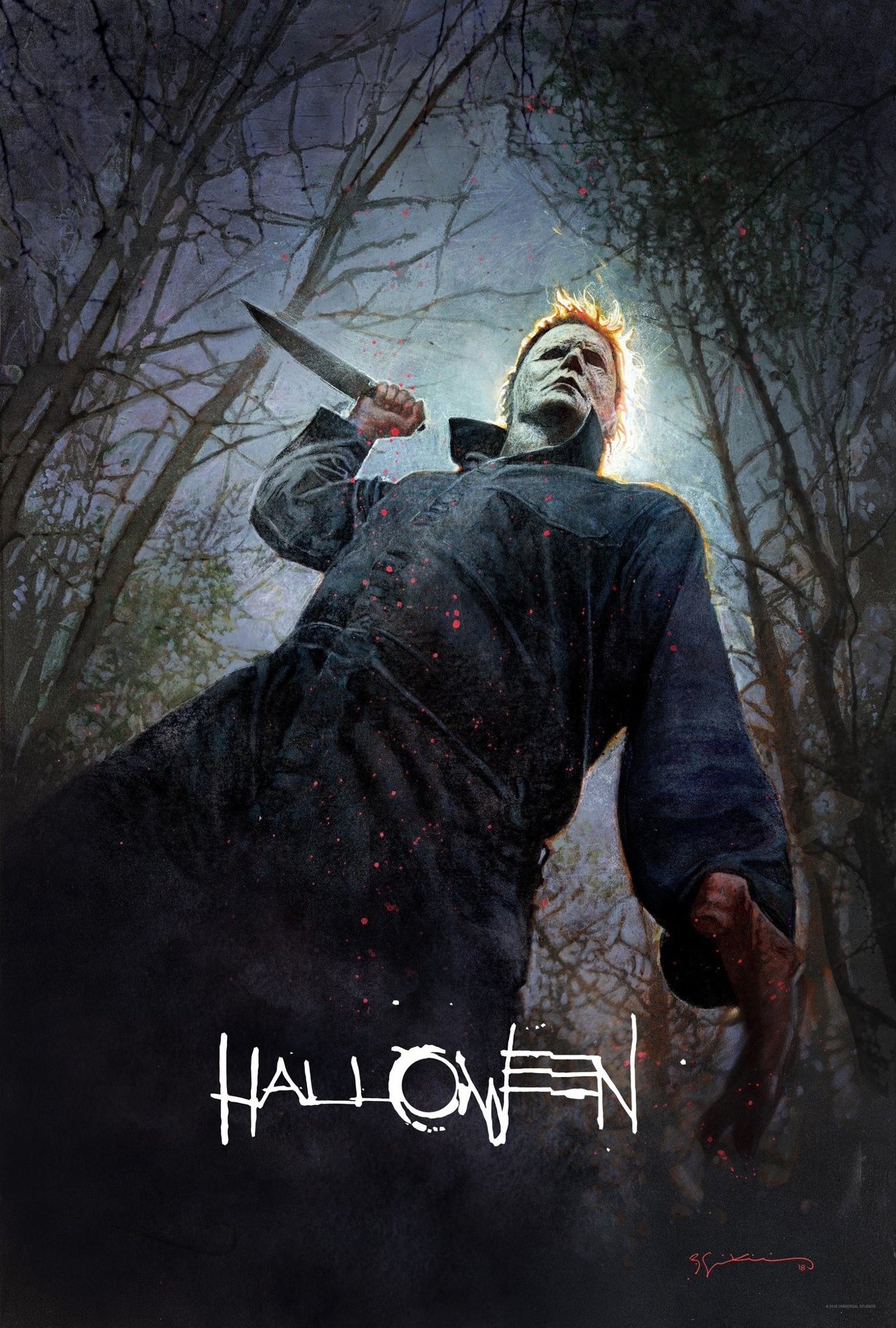 Poster of Universal Pictures' Halloween (2018)
