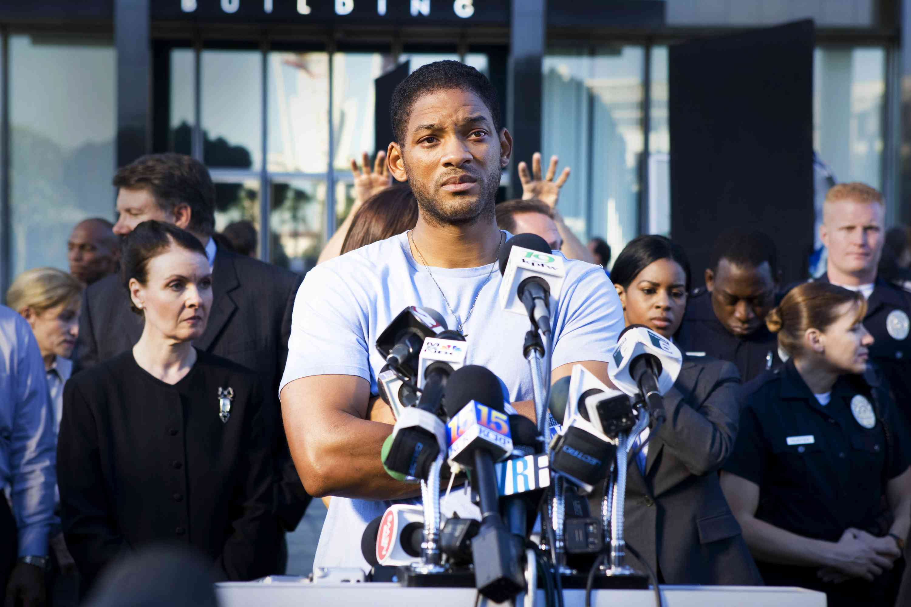 Will Smith stars as John Hancock in Columbia Pictures' action comedy HANCOCK. Photo credit: Frank Masi SMPSP.