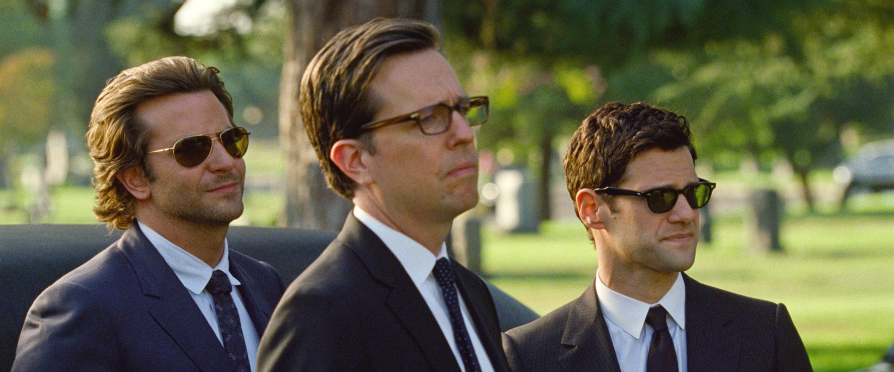 Bradley Cooper, Ed Helms and Justin Bartha in Warner Bros. Pictures' The Hangover Part III (2013)