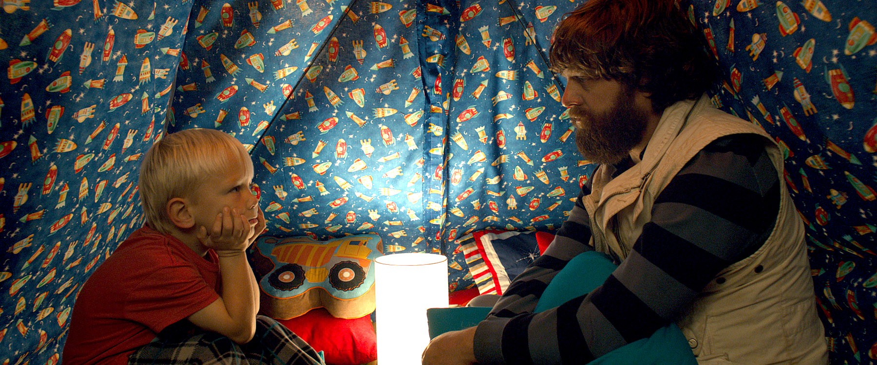Grant Holmquist and Zach Galifianakis (stars as Alan) in Warner Bros. Pictures' The Hangover Part III (2013)