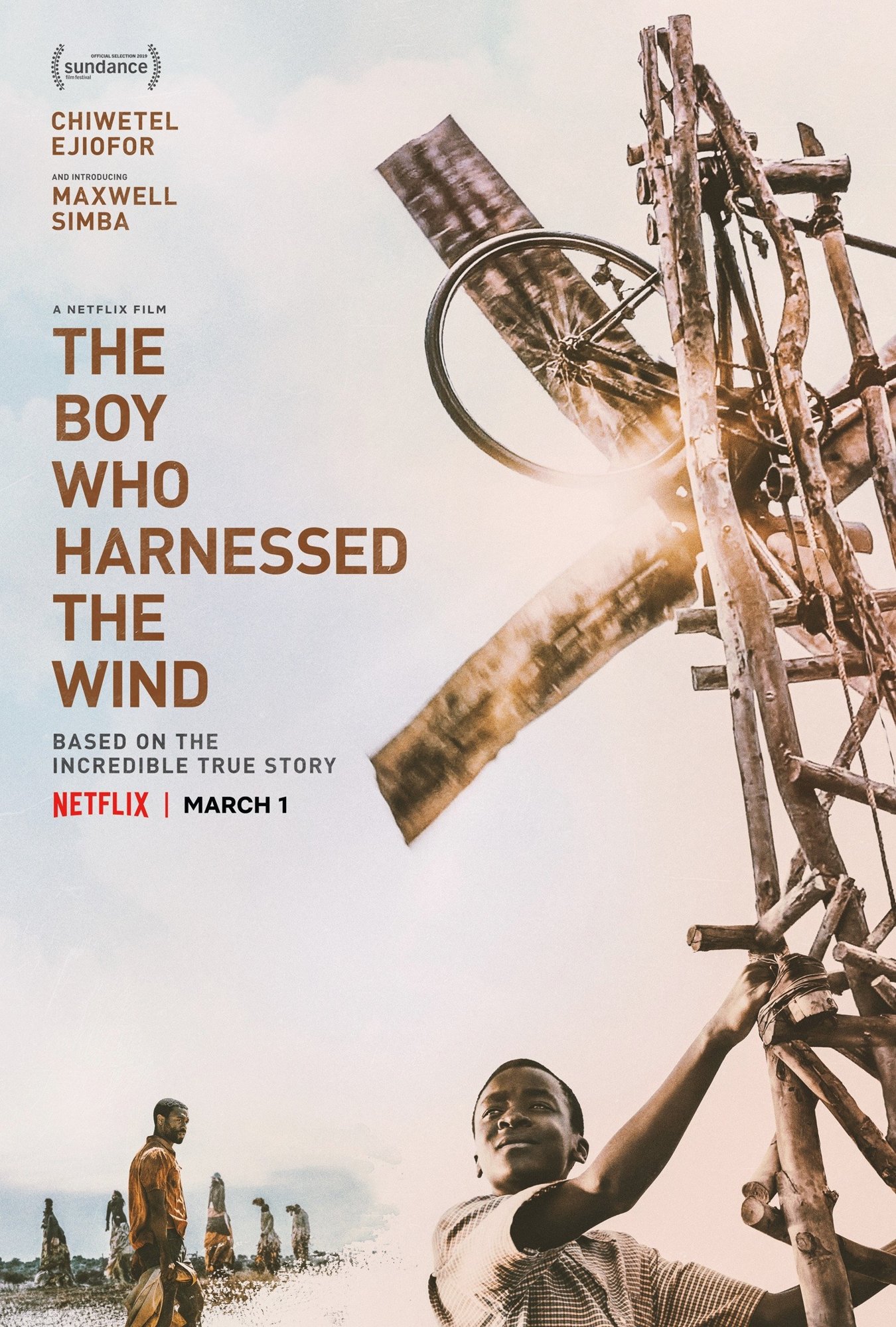 Poster of Netflix's The Boy Who Harnessed the Wind (2019)
