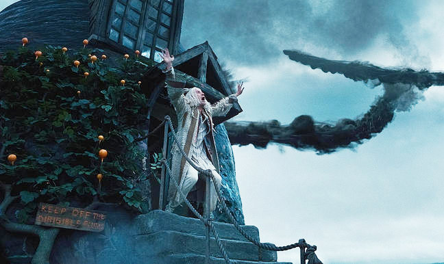 Rhys Ifans stars as Xenophilius Lovegood in Warner Bros. Pictures' Harry Potter and the Deathly Hallows: Part I (2010)
