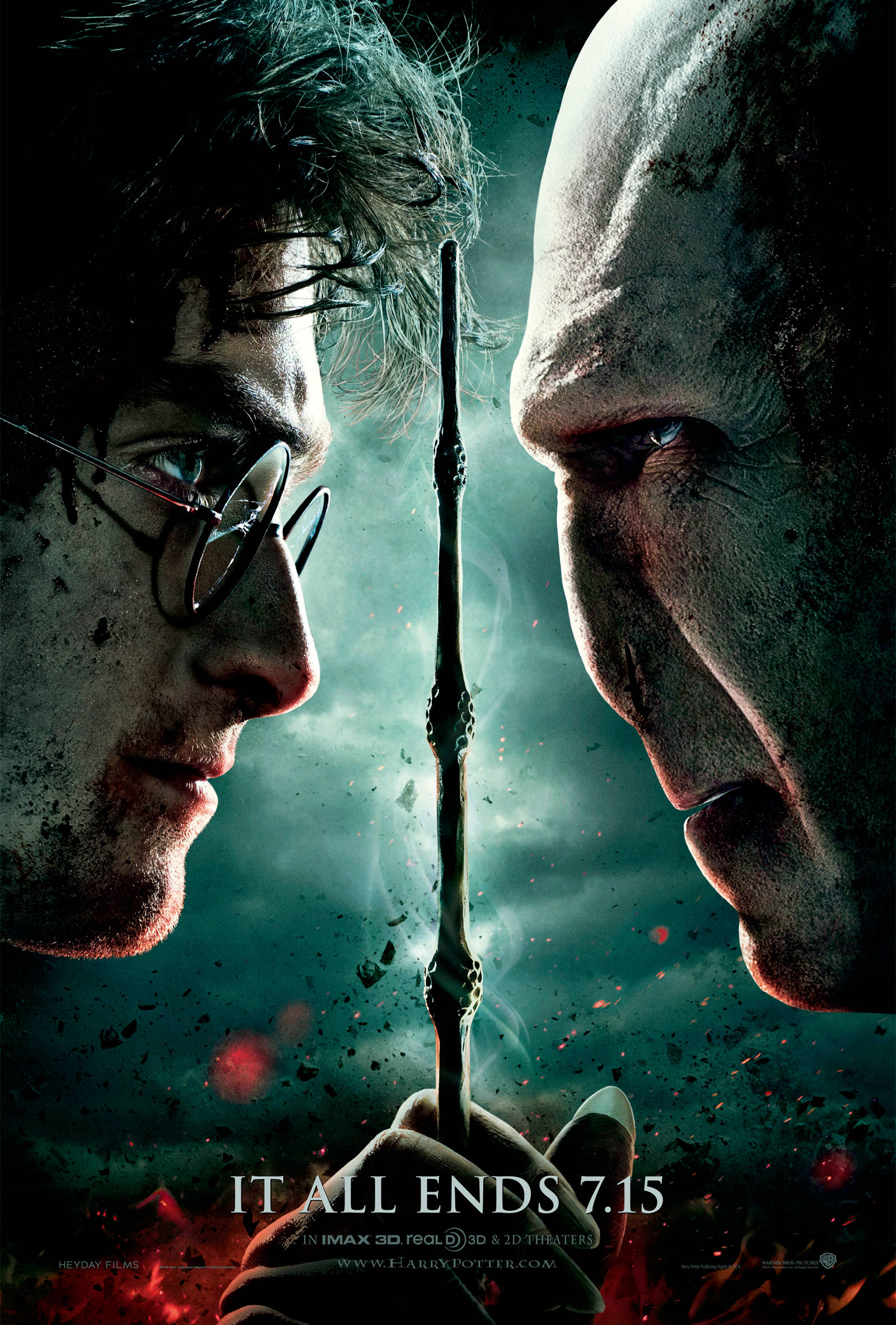 Poster of Warner Bros. Pictures' Harry Potter and the Deathly Hallows: Part II (2011)