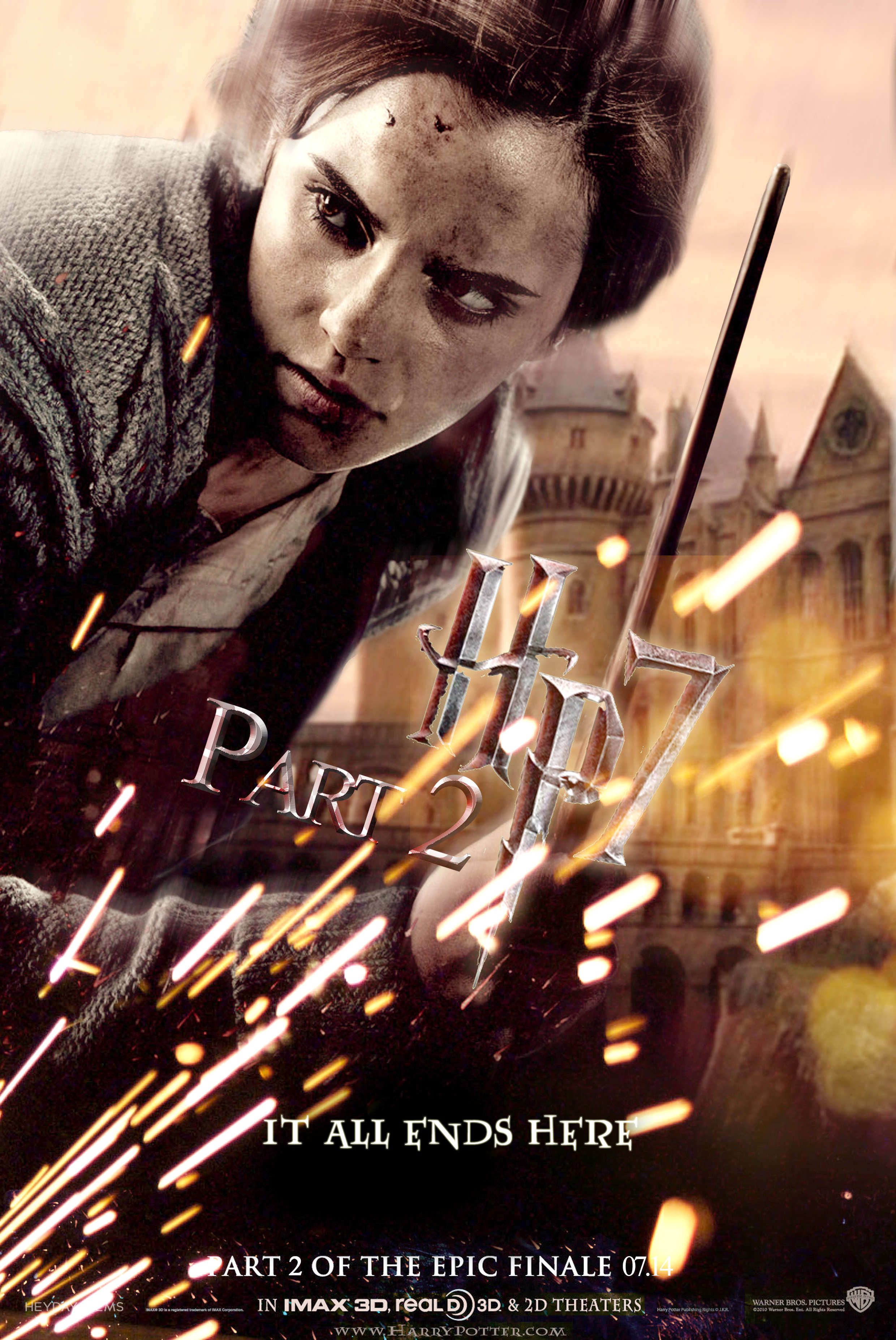 Poster of Warner Bros. Pictures' Harry Potter and the Deathly Hallows: Part II (2011)