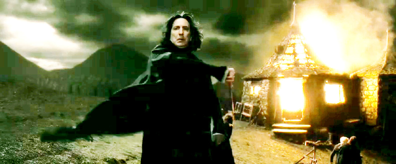 Alan Rickman stars as Severus Snape in Warner Bros Pictures' Harry Potter and the Half-Blood Prince (2009)