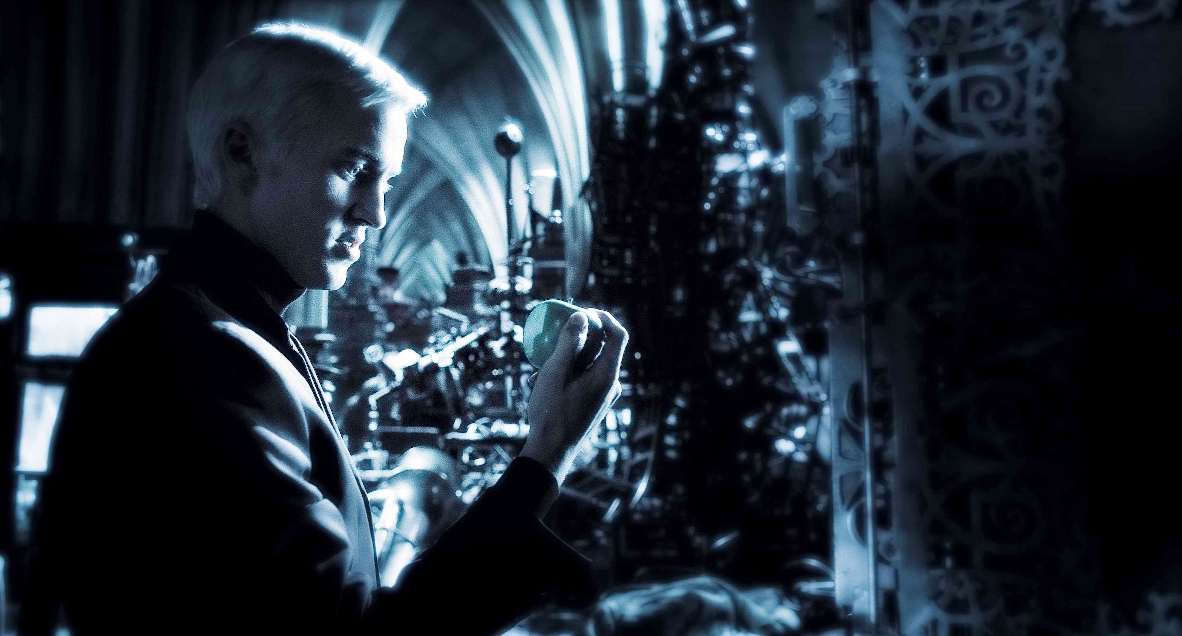 Tom Felton stars as Draco Malfoy in Warner Bros Pictures' Harry Potter and the Half-Blood Prince (2009)