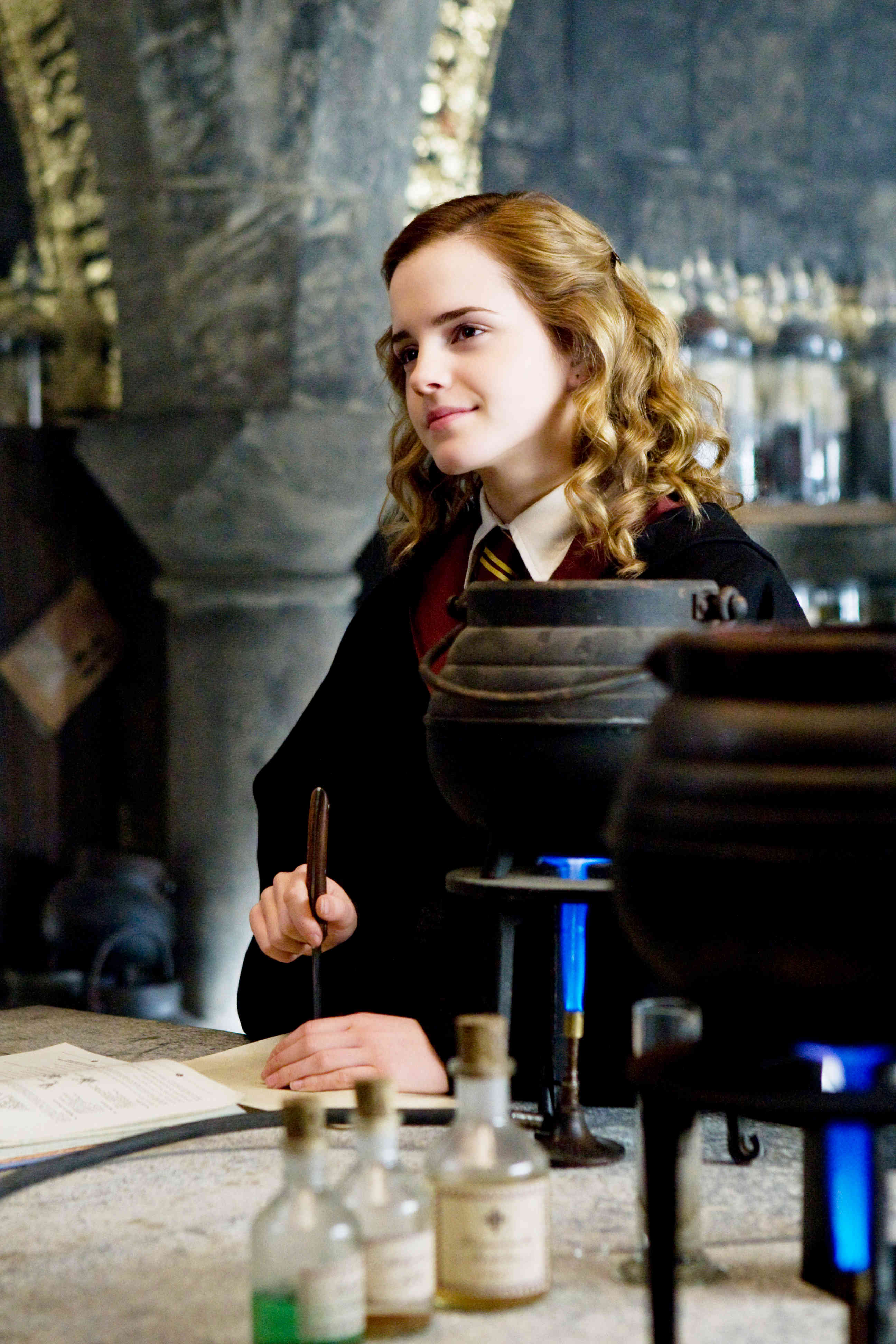 Emma Watson stars as Hermione Granger in Warner Bros Pictures' Harry Potter and the Half-Blood Prince (2009)