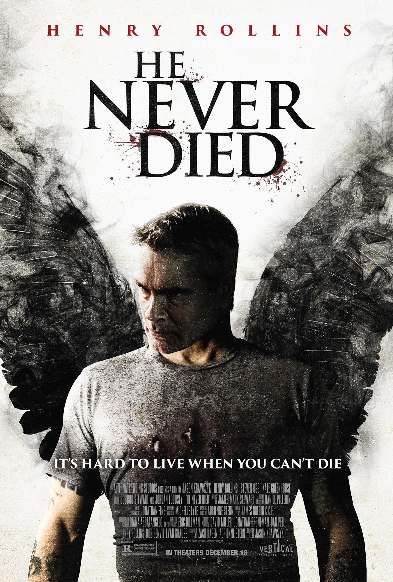Poster of Vertical Entertainment's He Never Died (2015)