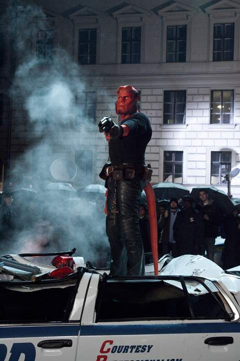 Ron Perlman as Hellboy in Universal Pictures' Hellboy II: The Golden Army (2008)