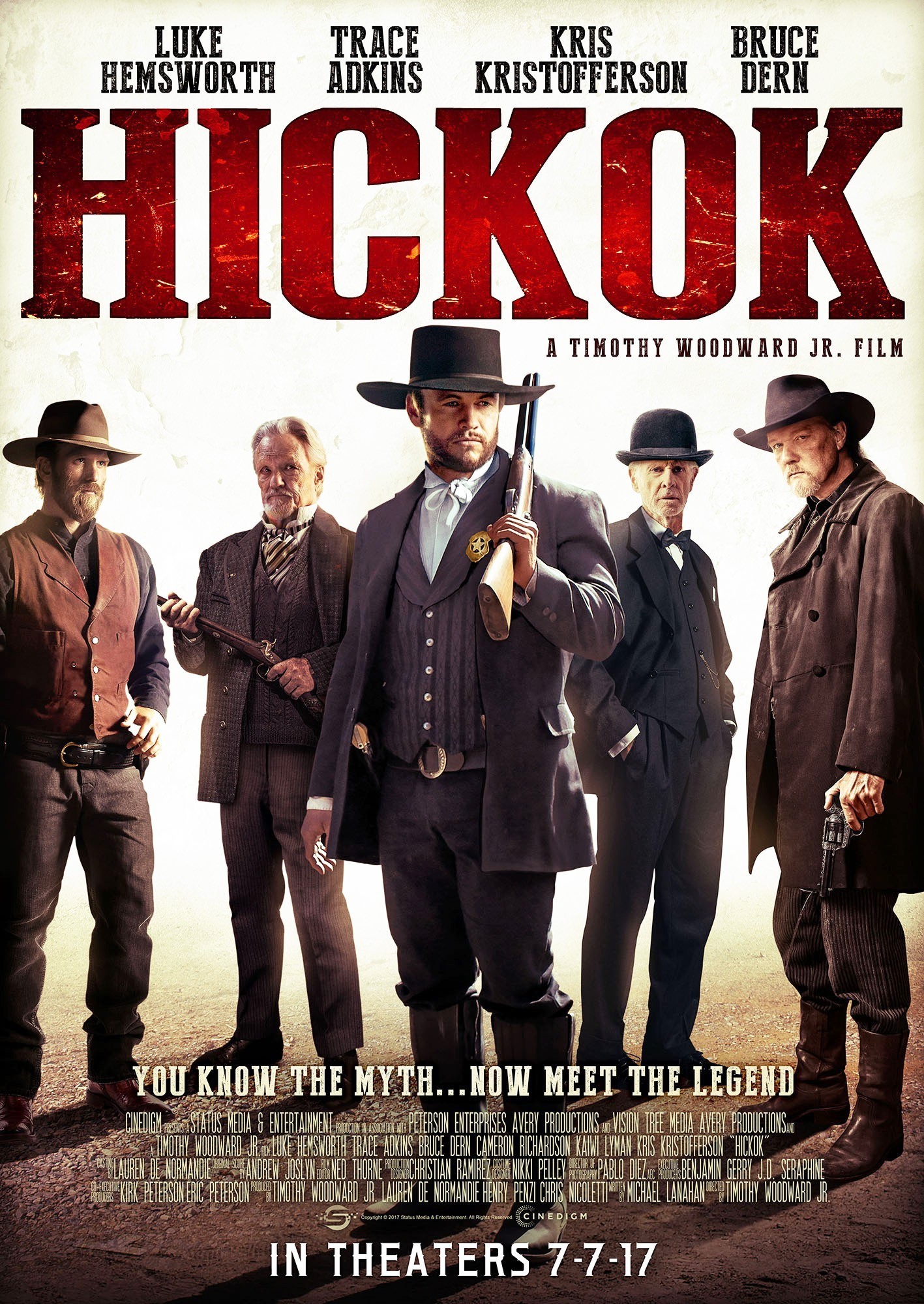 Poster of Cinedigm's Hickok (2017)
