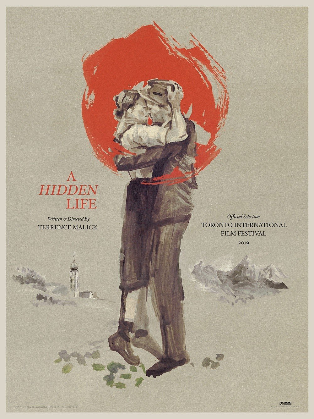 Poster of Fox Searchlight's A Hidden Life (2019)