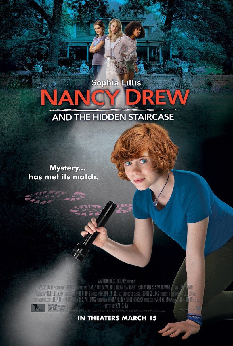 Poster of Warner Bros. Pictures' Nancy Drew and the Hidden Staircase (2019)