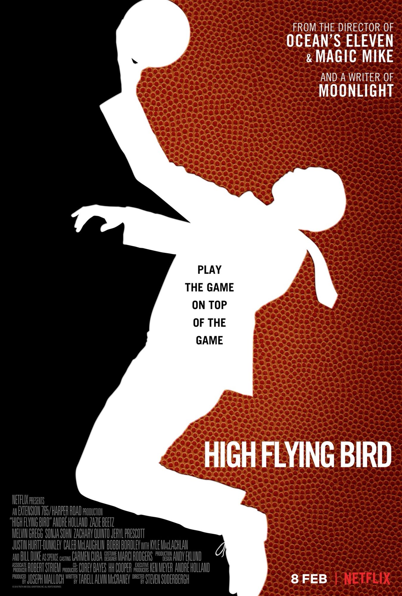 Poster of Netflix's High Flying Bird (2019)
