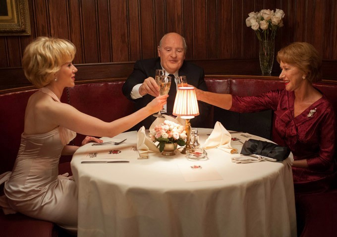 Scarlett Johansson, Anthony Hopkins and Helen Mirren in Fox Searchlight Pictures' Hitchcock (2012)