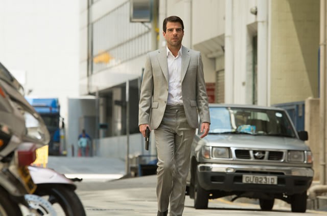 Zachary Quinto stars as John Smith in 20th Century Fox's Hitman: Agent 47 (2015)