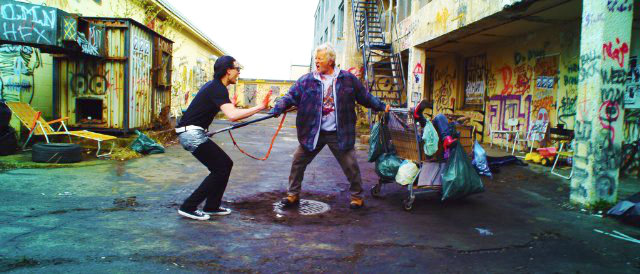 Rutger Hauer stars as Hobo in Magnet Releasing's Hobo with a Shotgun (2011)