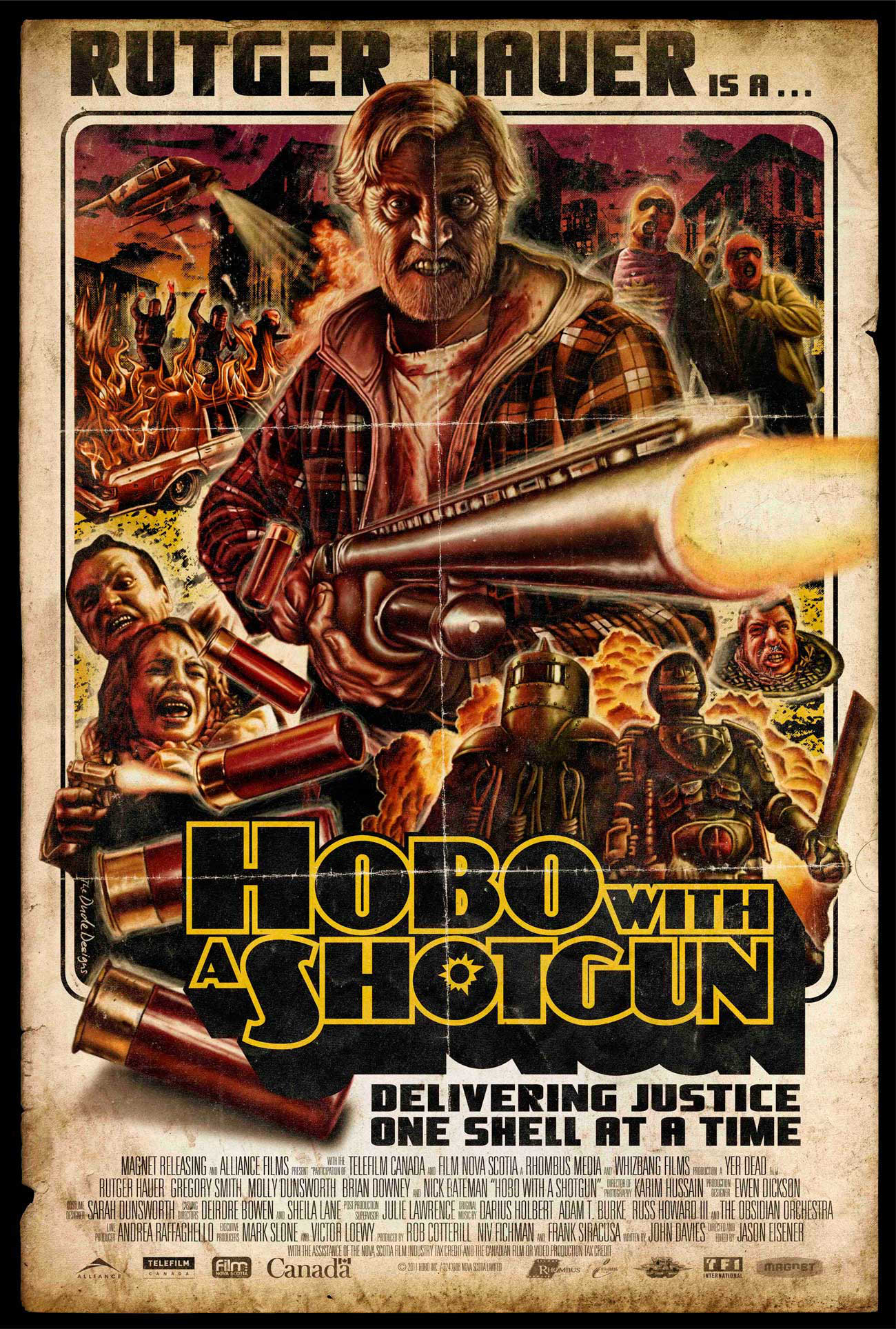 Poster of Magnet Releasing's Hobo with a Shotgun (2011)