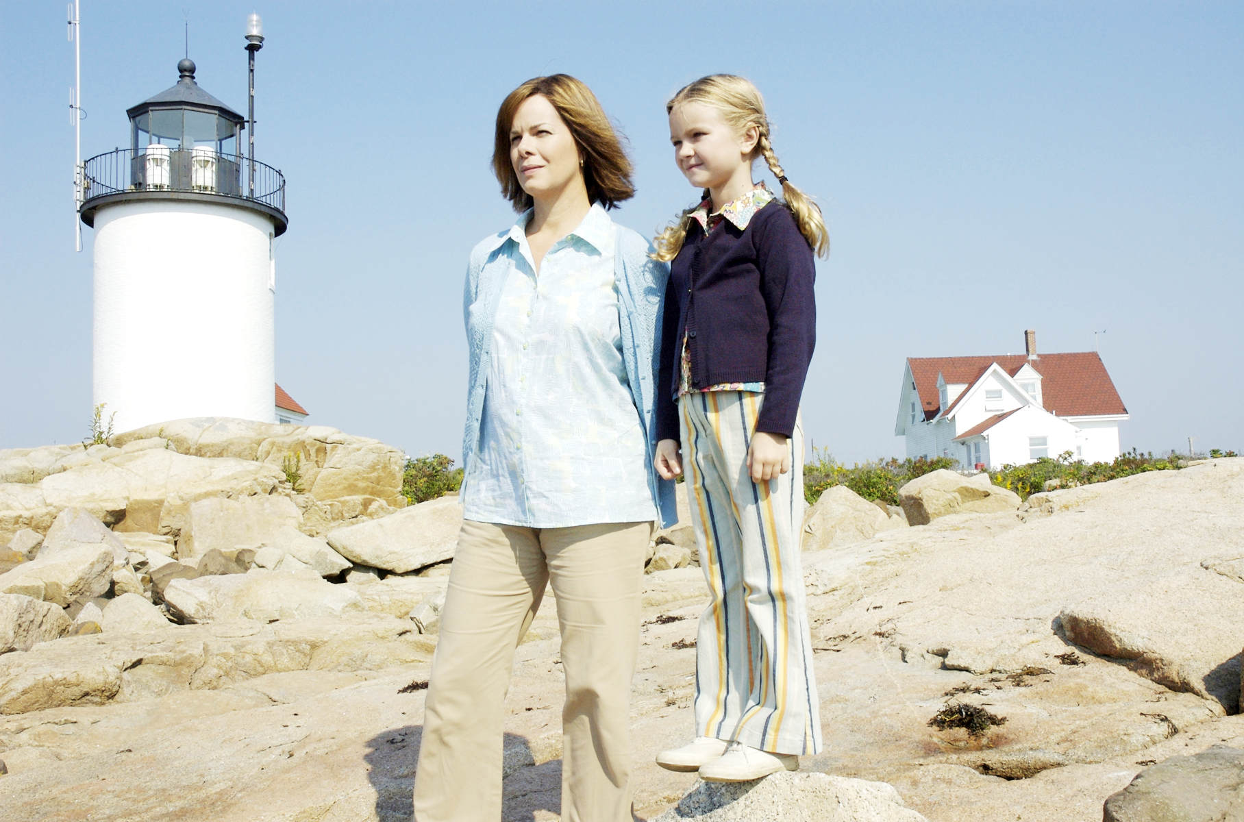 Marcia Gay Harden stars as Inga and Eulala Scheel stars as Indigo in Monterey Media's Home (2009)