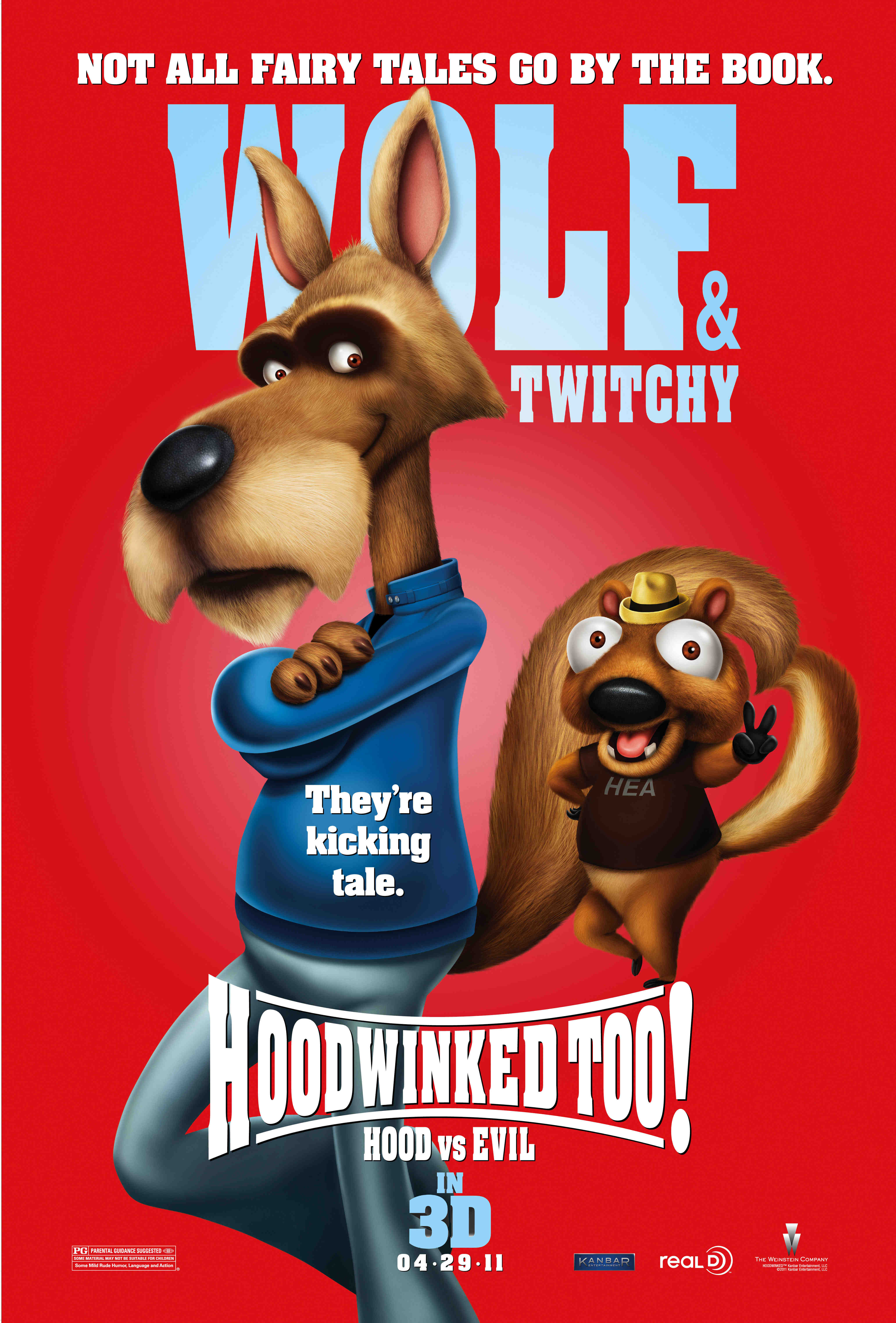 Poster of The Weinstein Company's Hoodwinked Too! Hood vs. Evil (2011)