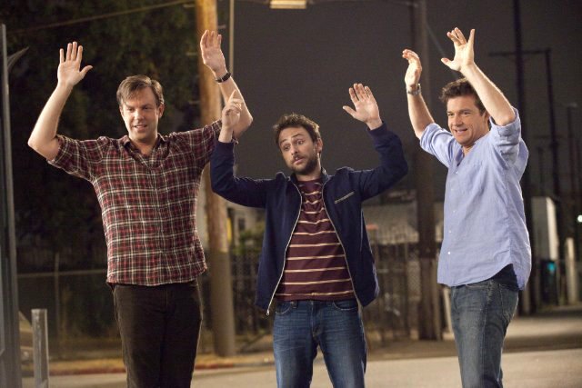 Jason Sudeikis, Charlie Day and Jason Bateman in Warner Bros. Pictures' Horrible Bosses (2011)