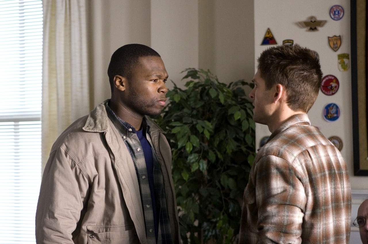 50 Cent and Brian Presley in MGM's Home of the Brave (2006)