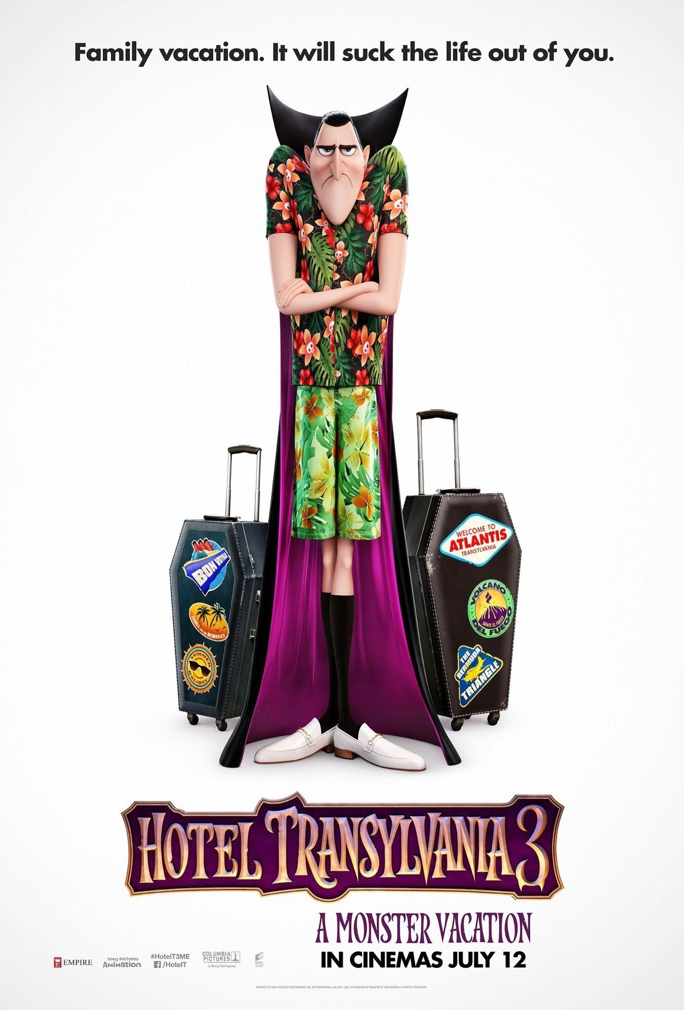 Poster of Columbia Pictures' Hotel Transylvania 3: Summer Vacation (2018)