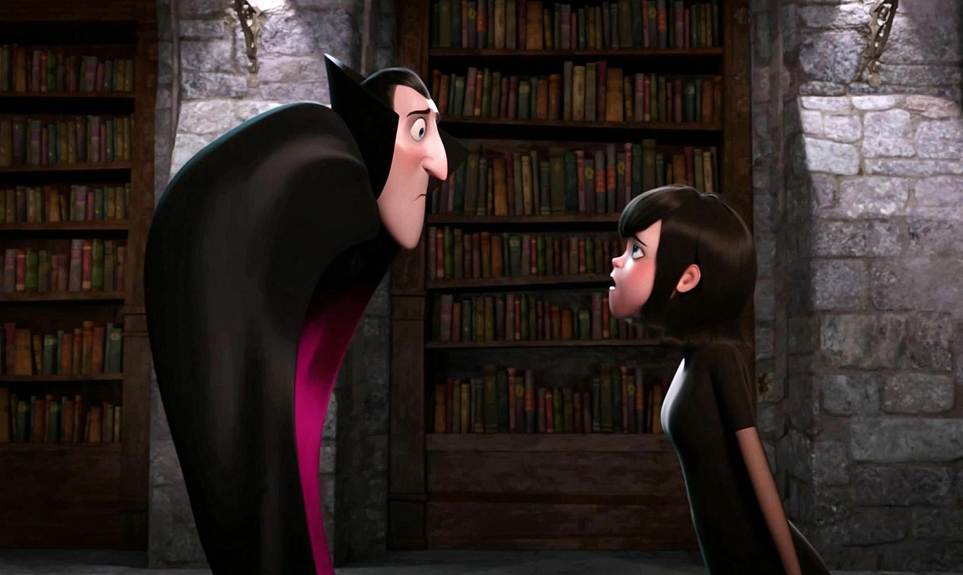 Dracula and Mavis from Columbia Pictures' Hotel Transylvania (2012)