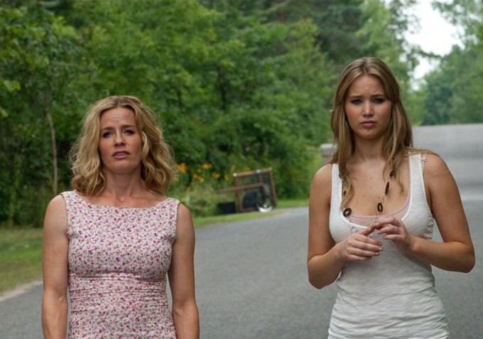 Elisabeth Shue stars as Sarah and Jennifer Lawrence stars as Elissa in Relativity Media's House at the End of the Street (2012)