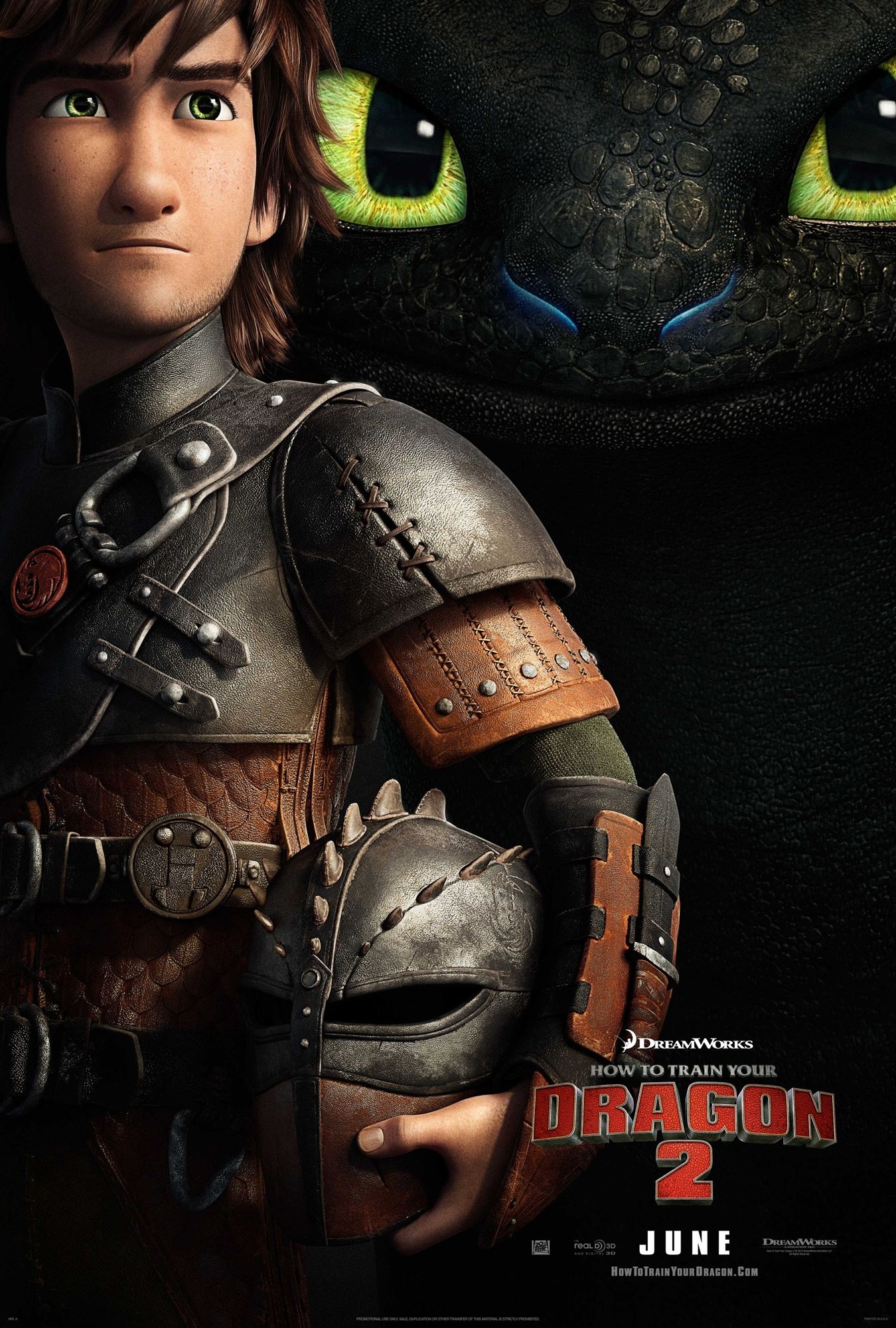 Poster of 20th Century Fox's How to Train Your Dragon 2 (2014)