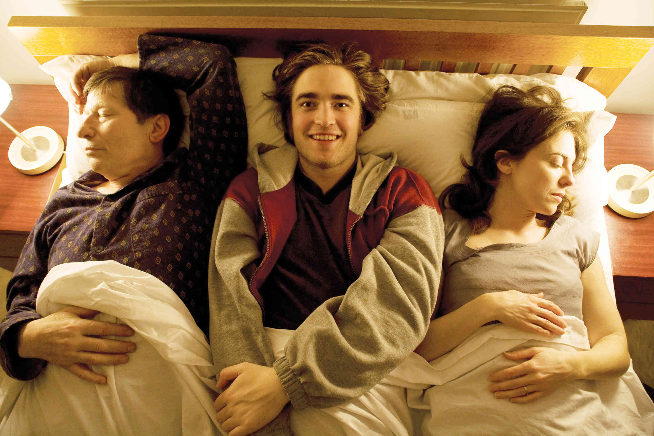 Michael Irving, Robert Pattinson and Rebecca Pidgeon in IFC Films' How to Be (2009)