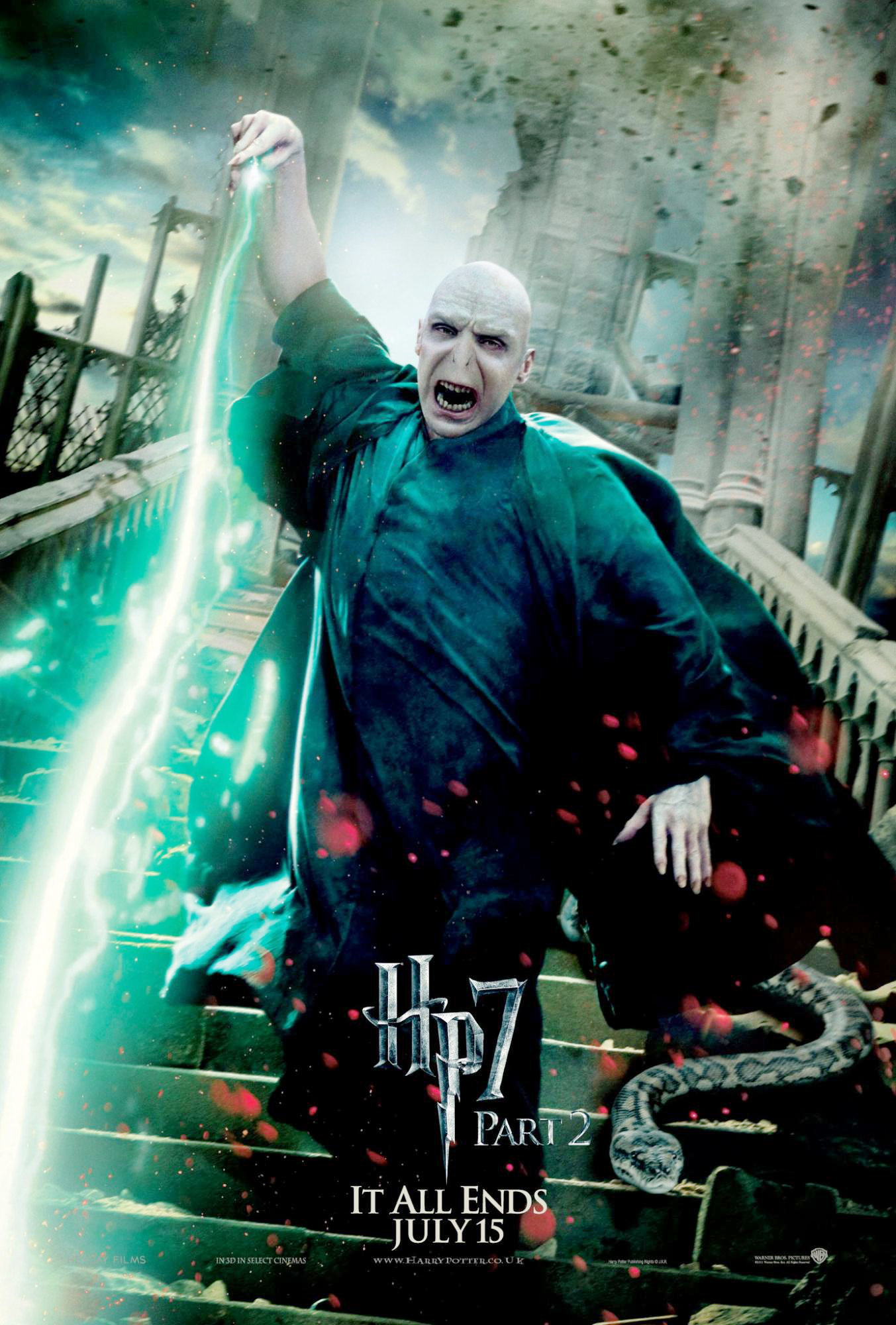 Poster of Warner Bros. Pictures' Harry Potter and the Deathly Hallows: Part II (2011)