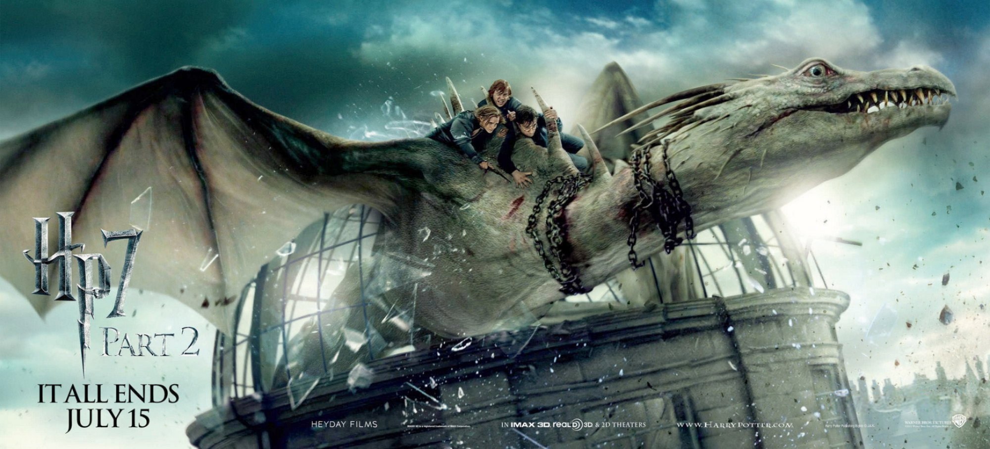 Poster of Warner Bros. Pictures' Harry Potter and the Deathly Hallows: Part II (2011)