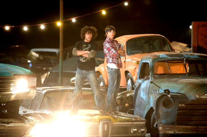Corbin Bleu stars as Chad Danforth and Zac Efron stars as Troy Bolton in Walt Disney Pictures' High School Musical 3: Senior Year (2008)