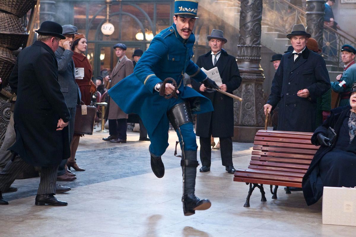 Sacha Baron Cohen stars as Station Inspector in Paramount Pictures' Hugo (2011)