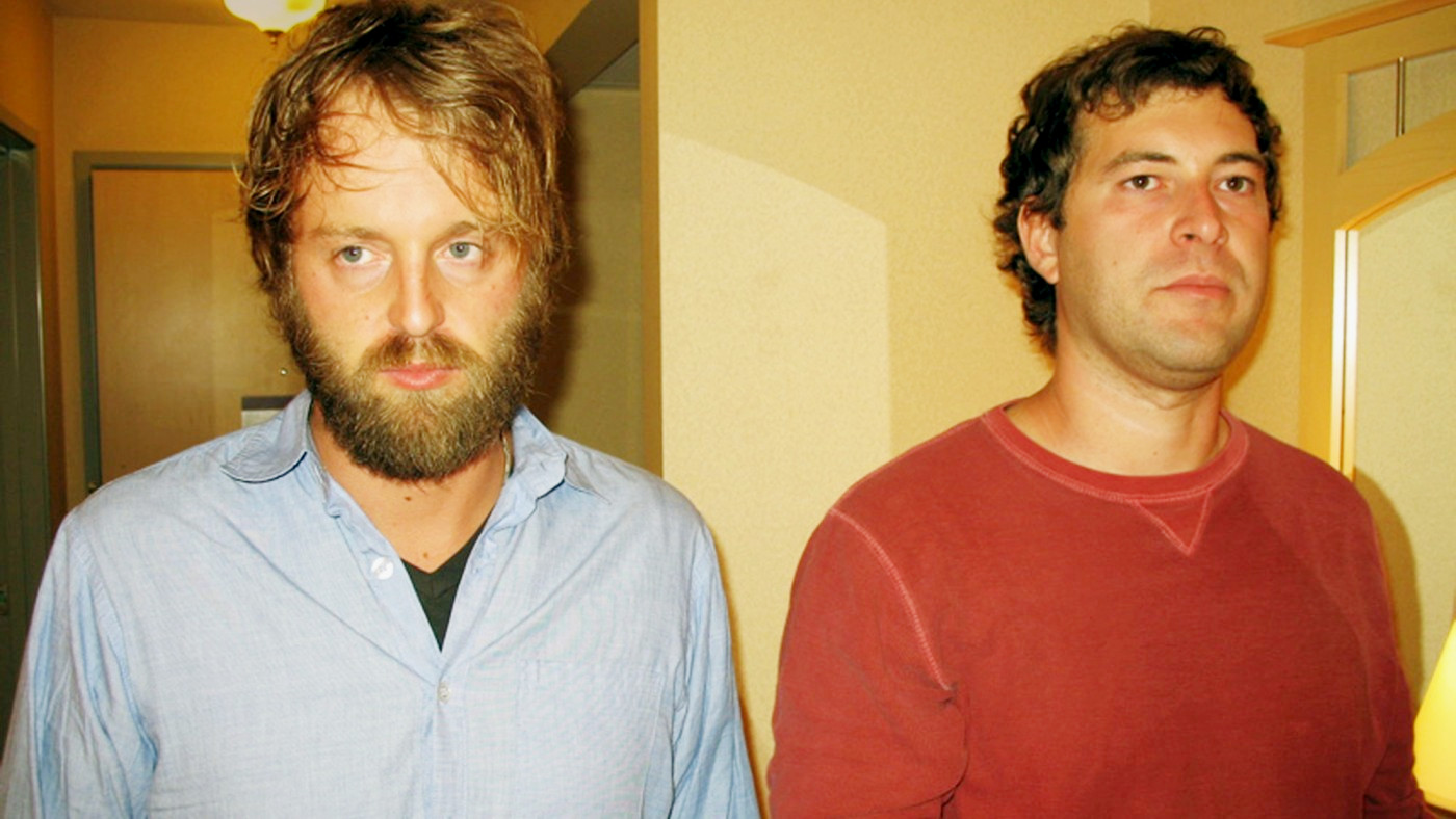 Joshua Leonard stars as Andrew and Mark Duplass stars as Ben in Magnolia Pictures' Humpday (2009)