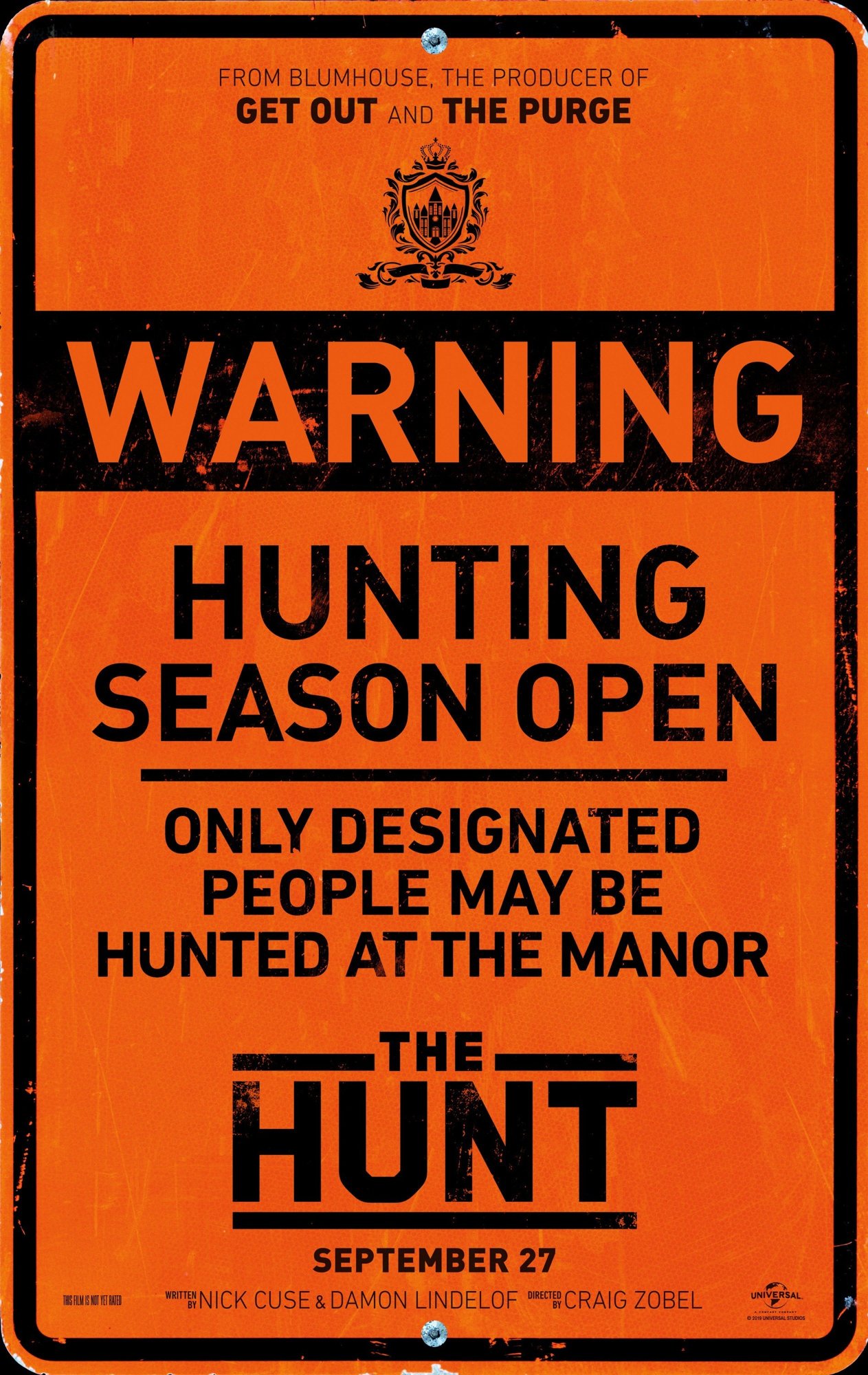 Poster of Universal Pictures' The Hunt (2020)