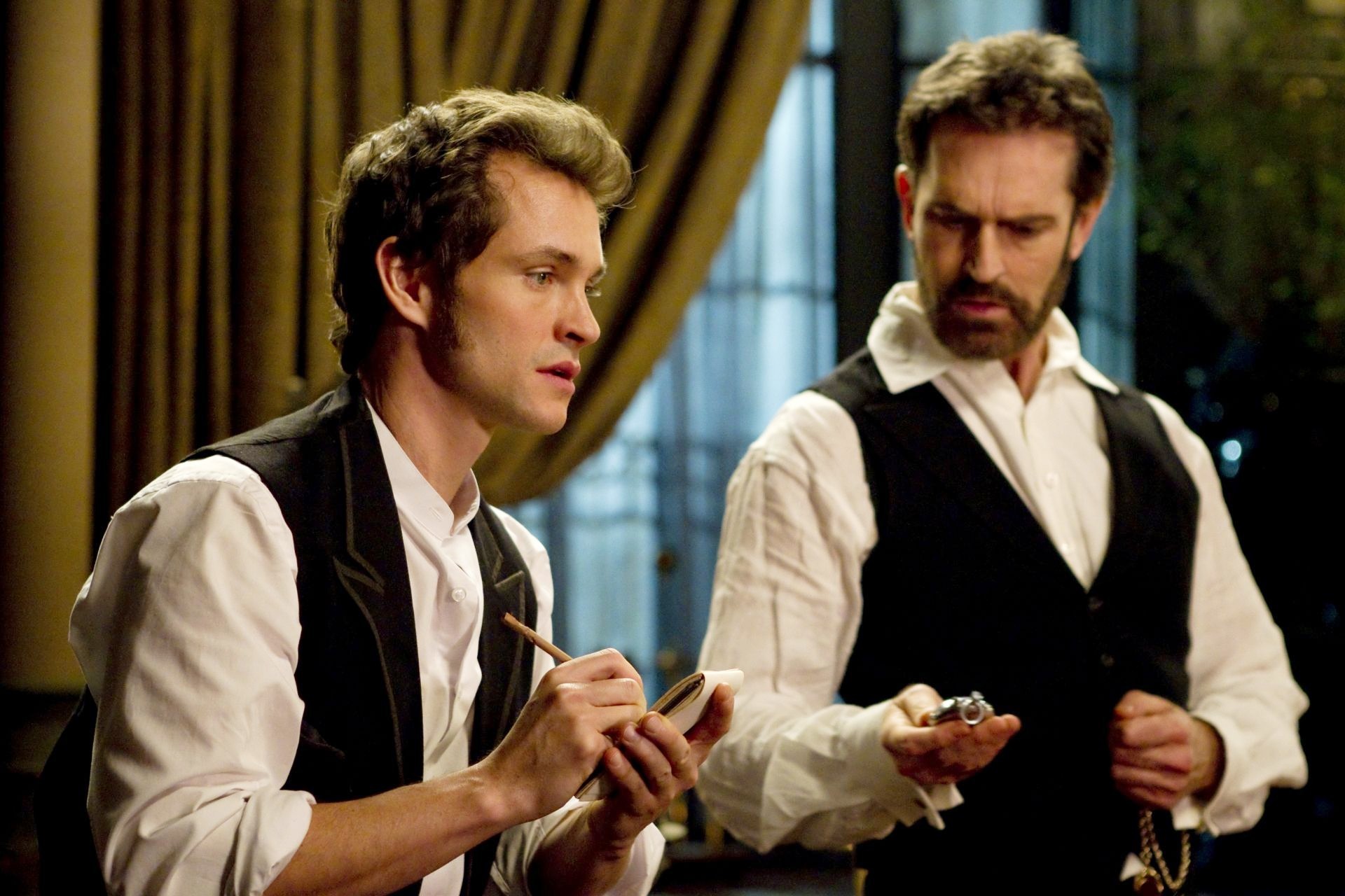Hugh Dancy stars as Mortimer Granville and Rupert Everett in Sony Pictures Classics' Hysteria (2012)