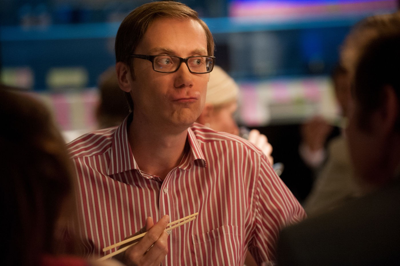 Stephen Merchant in Magnolia Pictures' I Give It a Year (2013). Photo credit by Giles Keyte.