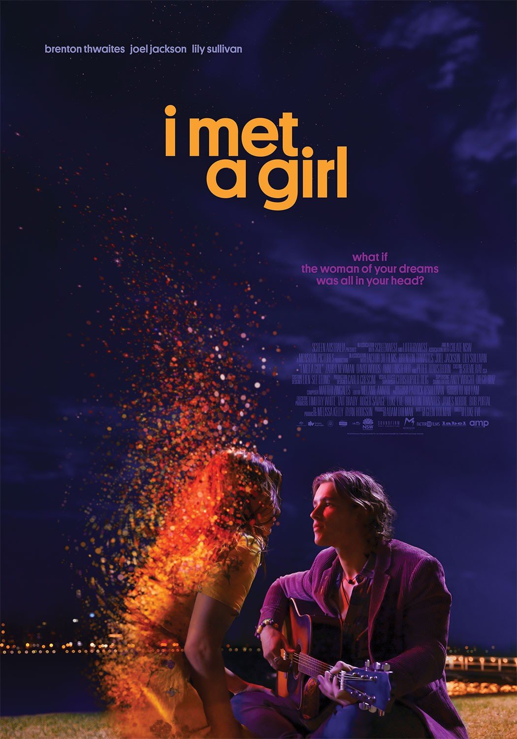 Poster of AMP International's I Met a Girl (2019)