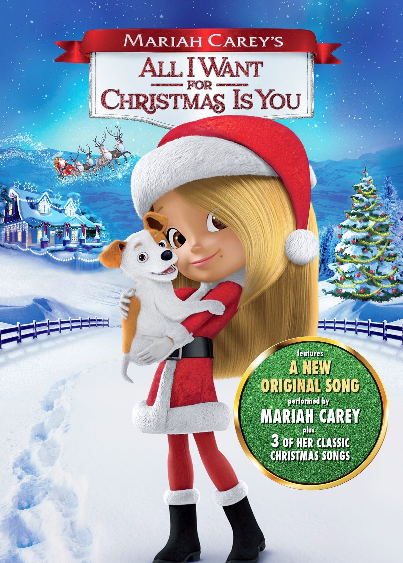 Poster of Universal Studios Home Entertainment's All I Want for Christmas Is You (2017)