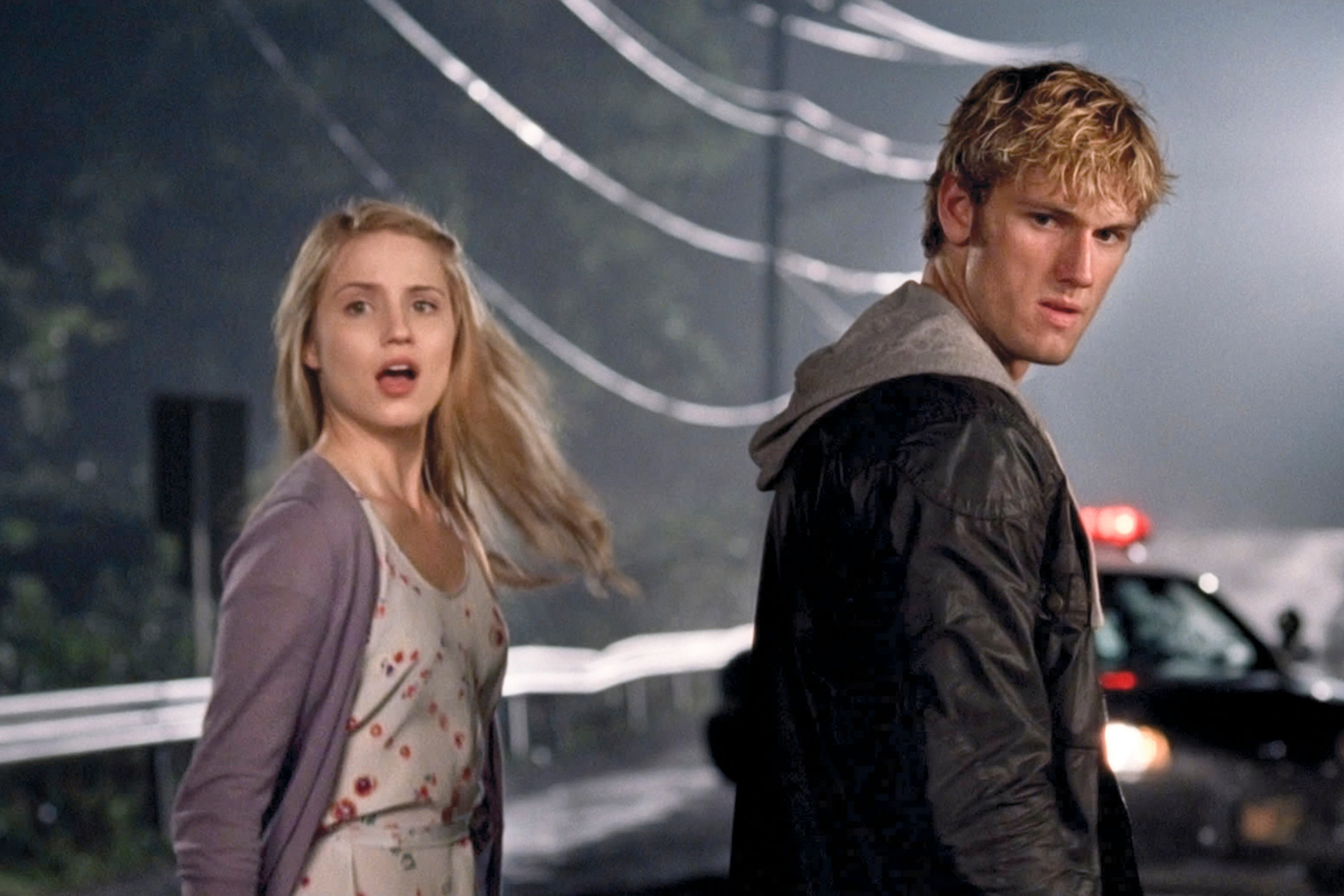 Dianna Agron stars as Sarah and Alex Pettyfer stars as Number Four in DreamWorks Pictures' I am Number Four (2011)